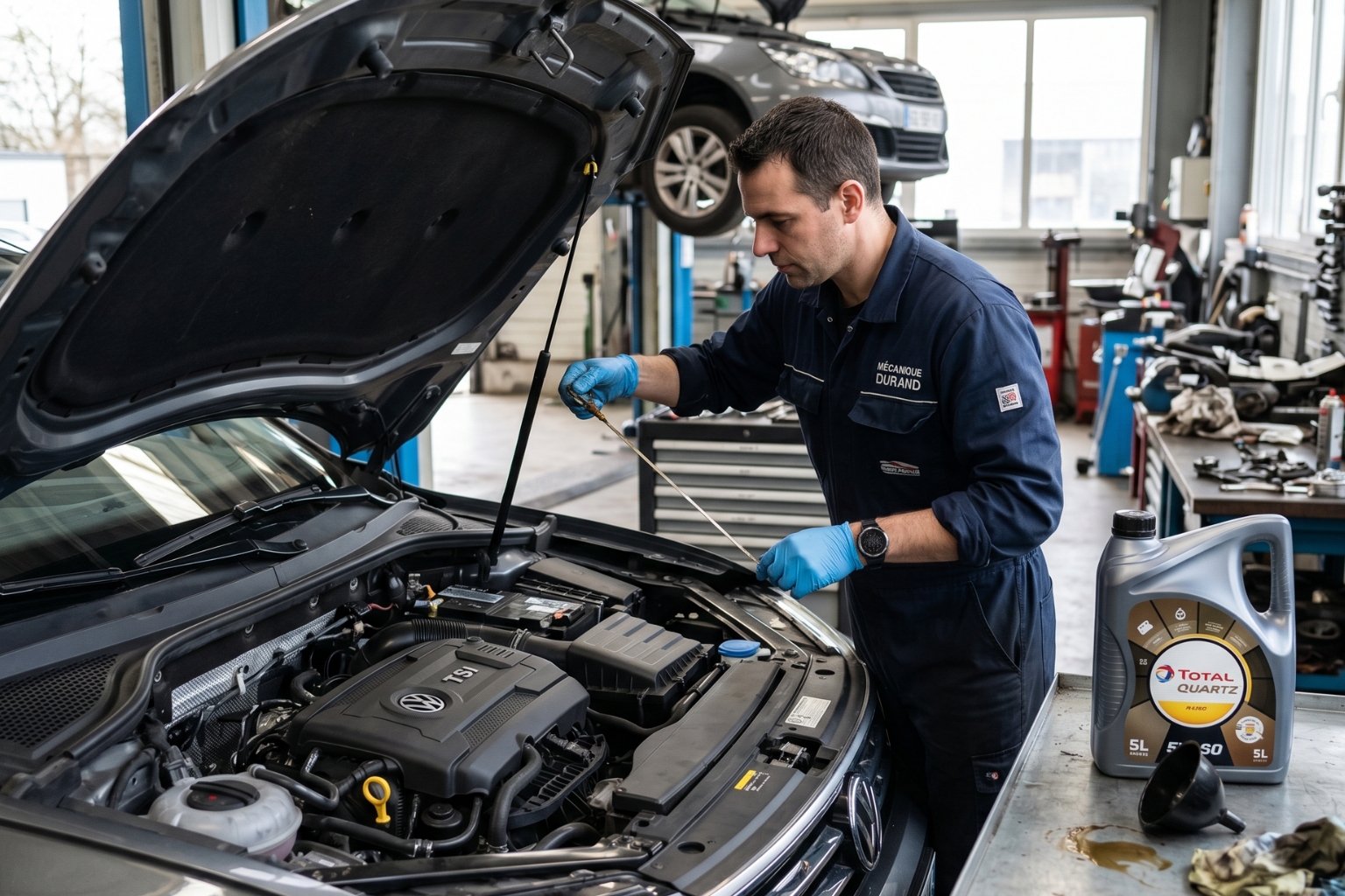 Combien de litres d'huile moteur