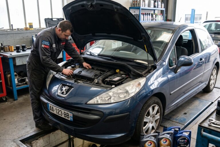 Quelle huile moteur pour 207 1.4 essence