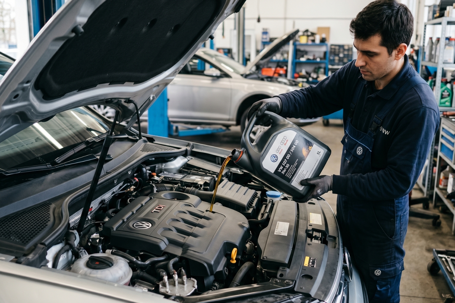 Quelle huile moteur pour Tiguan 2.0 TDI