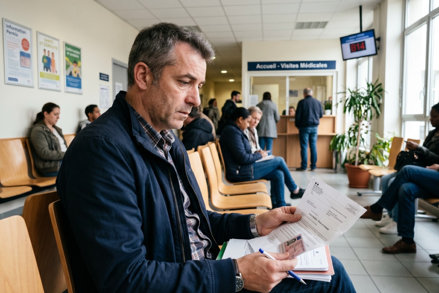 Combien de visite médicale après suspension permis