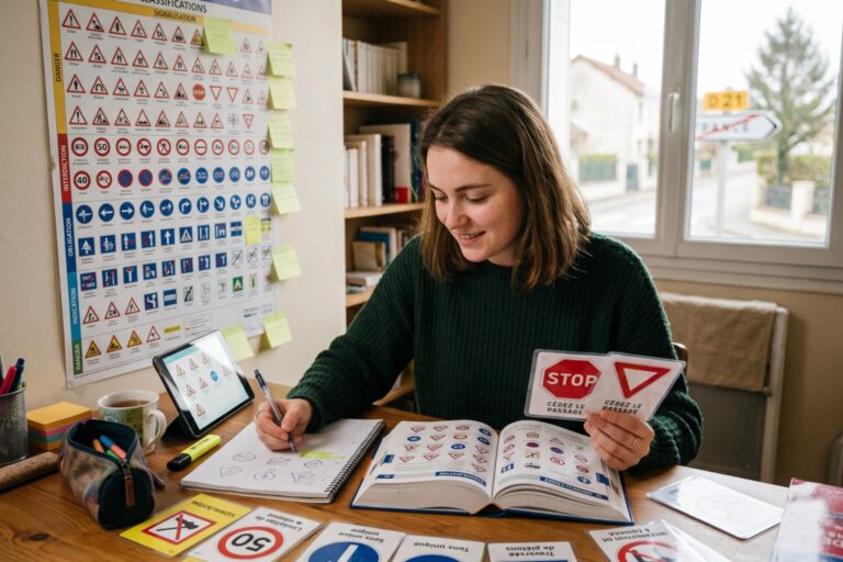 Comment apprendre les panneaux du code de la route