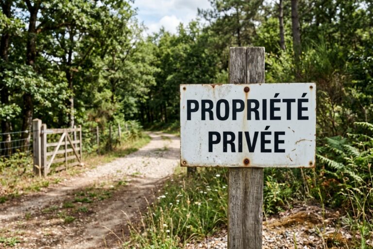 Où trouver des panneaux propriété privée