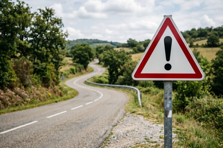Panneau point d'exclamation que signifie ce symbole