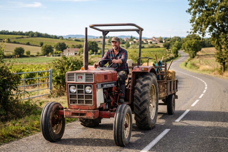 Quel permis pour conduire un tracteur pour un particulier