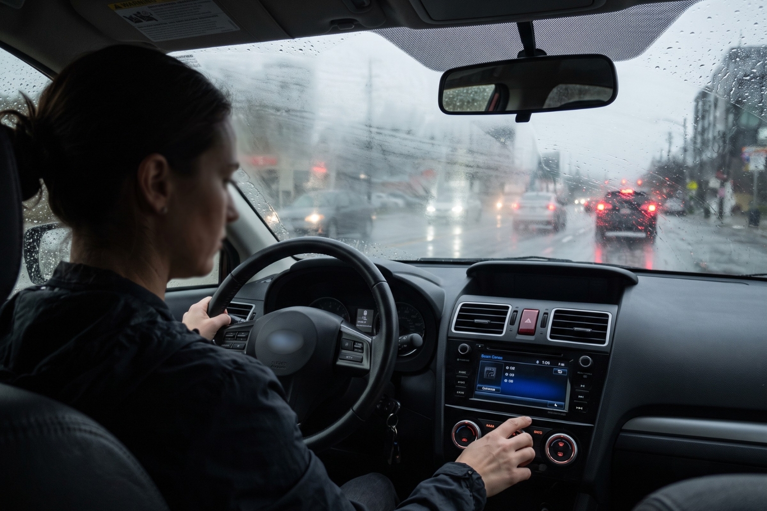 Comment enlever la buée de sa voiture quand il pleut