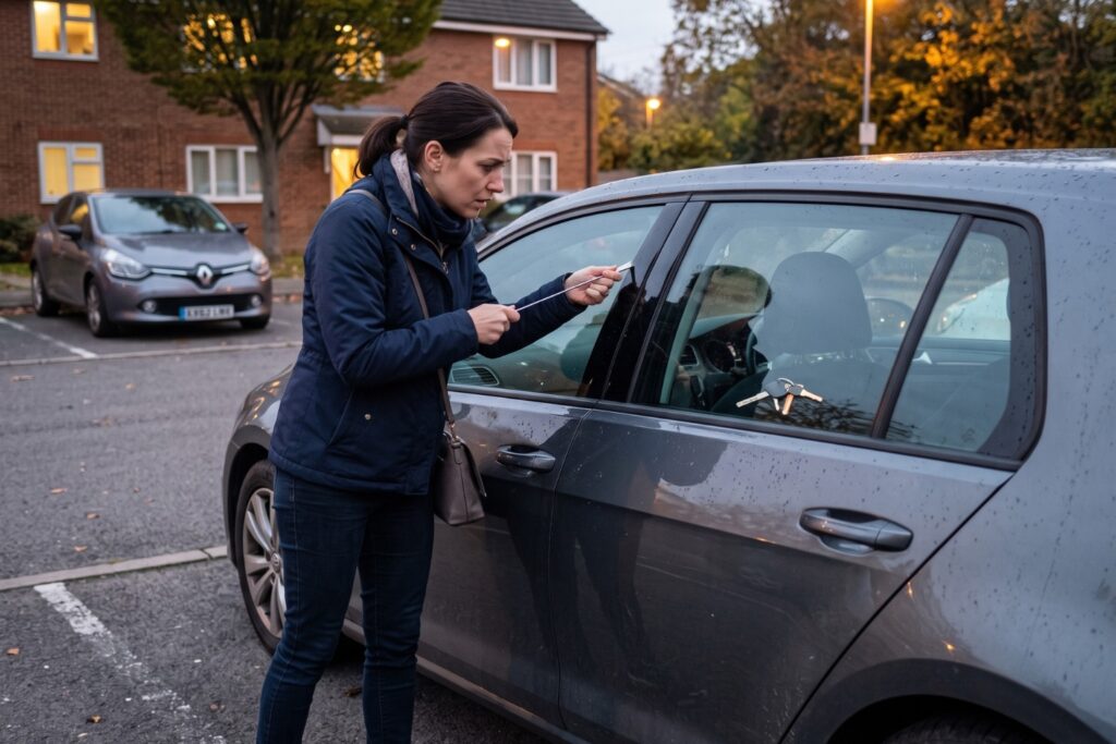 Comment ouvrir sa voiture quand les clés sont dedans