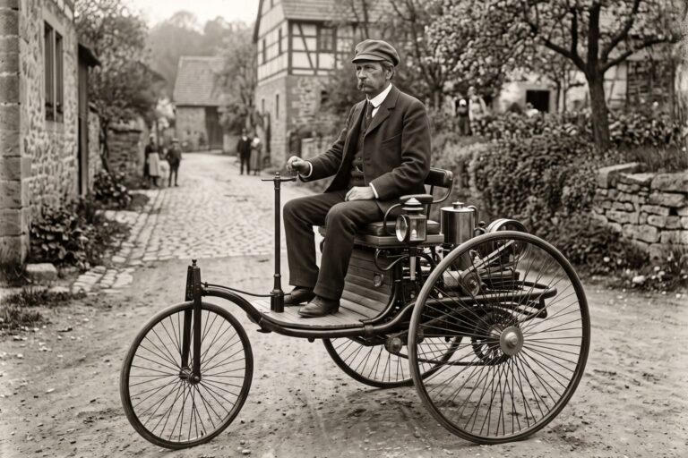 Quand a été créée la première voiture et par qui