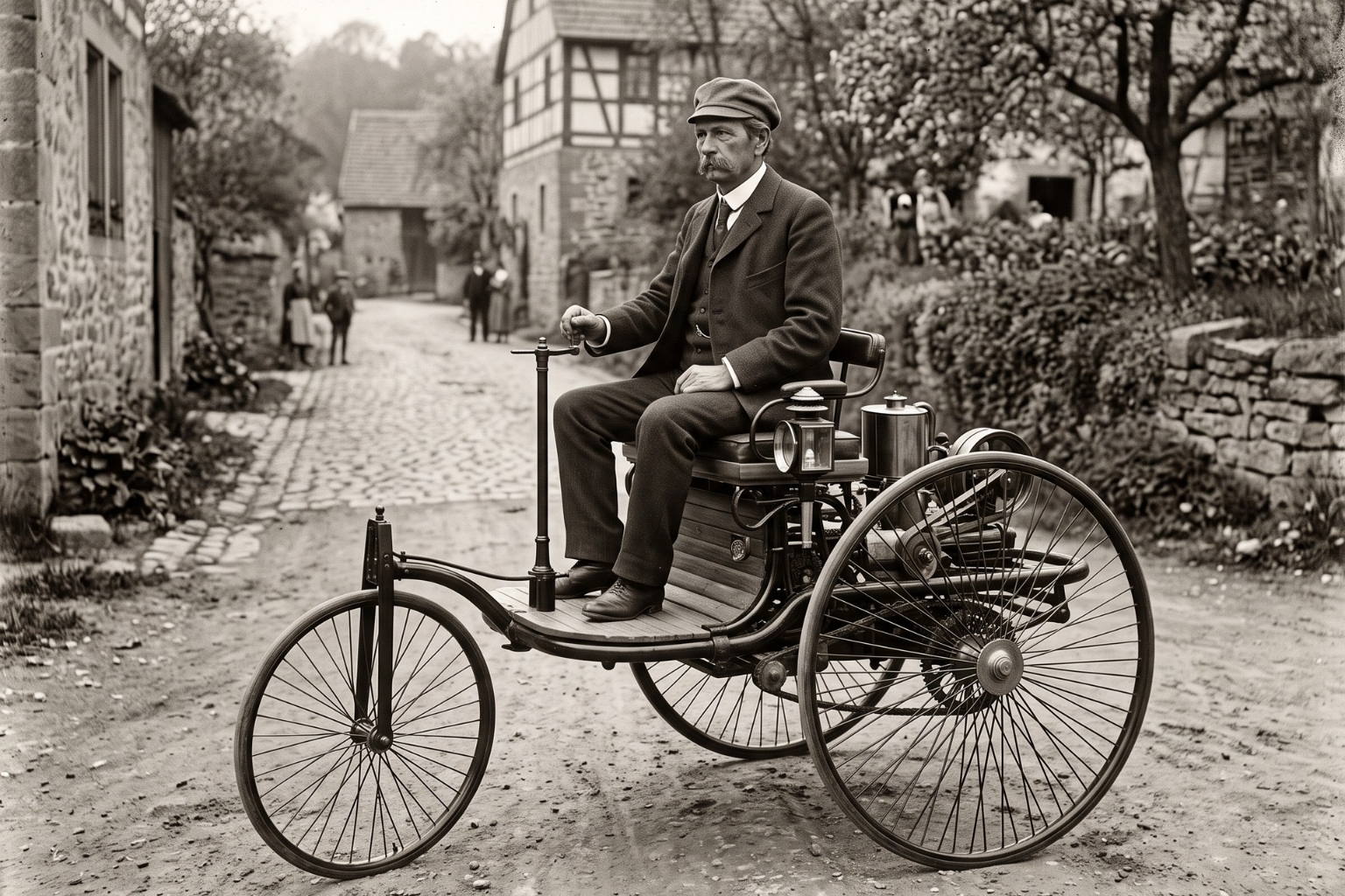 Quand a été créée la première voiture et par qui