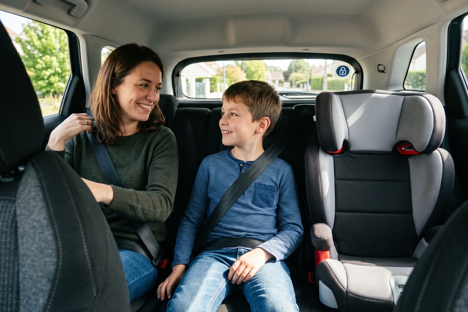 Quand enlever le rehausseur dans la voiture âge légal