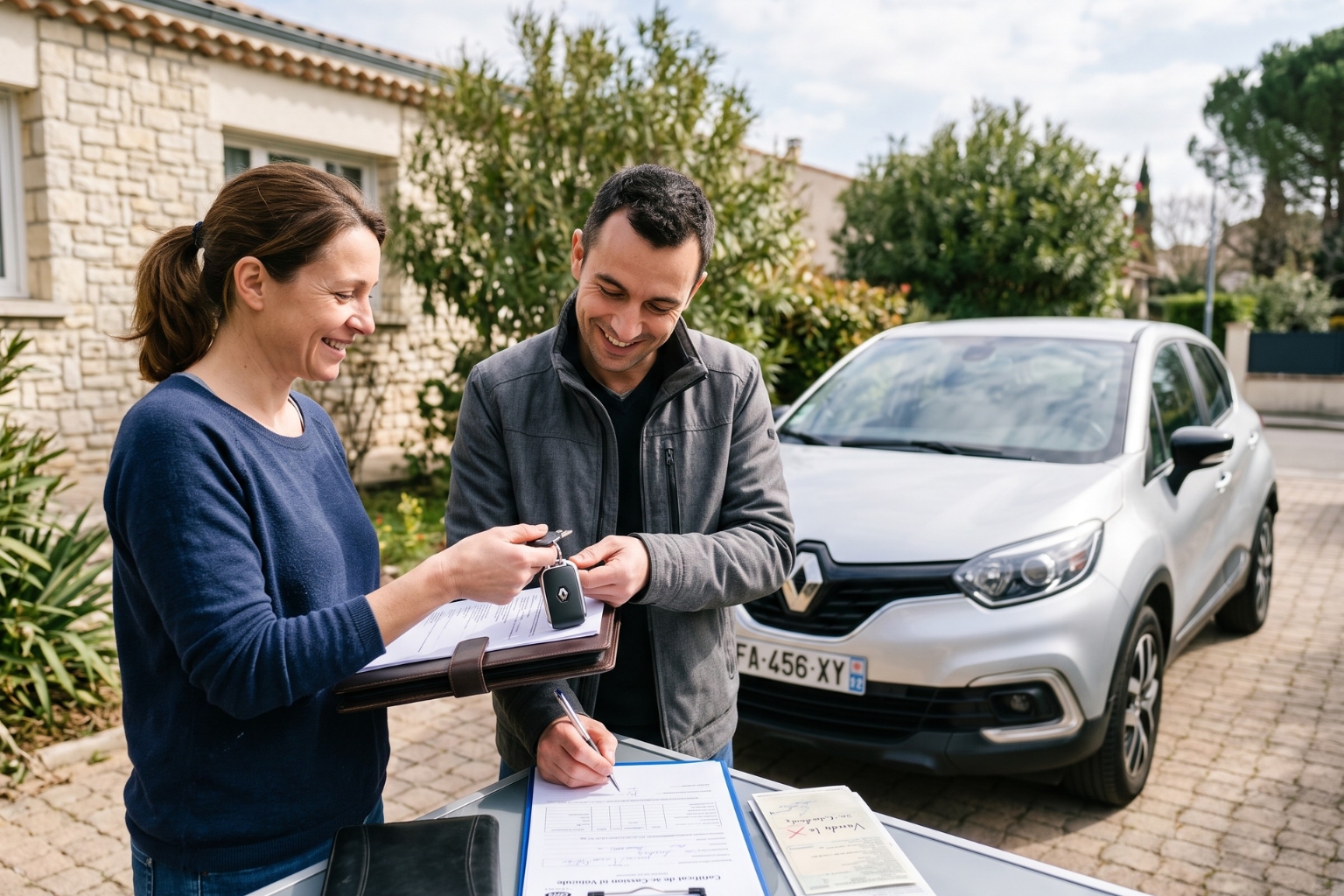 Que dois-je faire quand je vends ma voiture